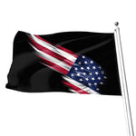American Flag Wing Print Flag