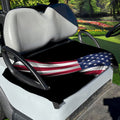 American Flag Wing Print Golf Cart Seat Cover