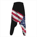 American Flag Wing Print Hammer Pants