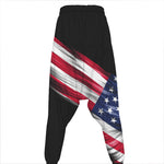 American Flag Wing Print Hammer Pants
