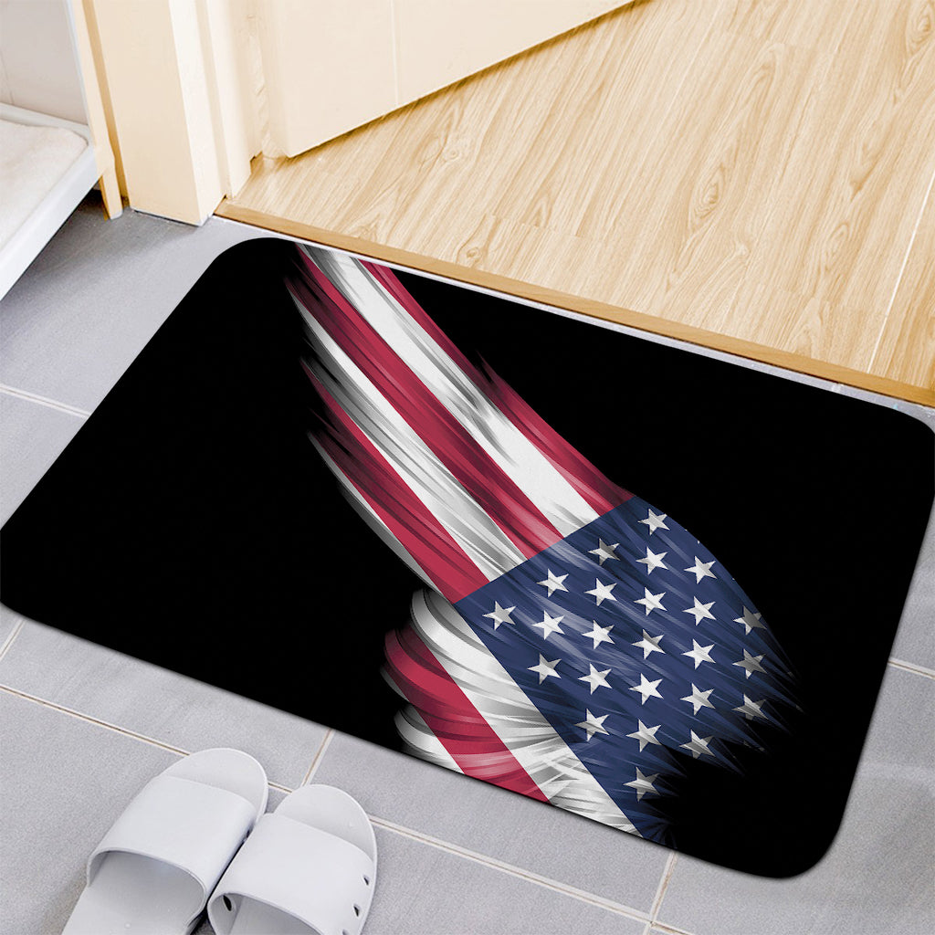 American Flag Wing Print Indoor Door Mat