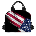American Flag Wing Print Insulated Lunch Bag