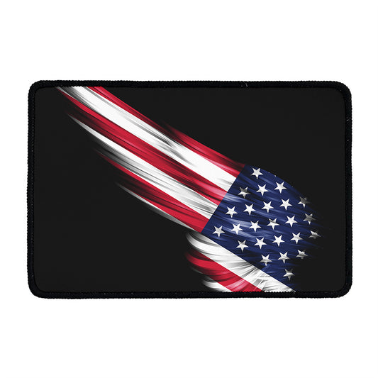 American Flag Wing Print Kitchen Mat