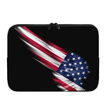 American Flag Wing Print Laptop Sleeve