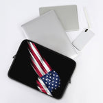 American Flag Wing Print Laptop Sleeve