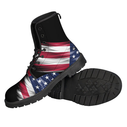 American Flag Wing Print Backpack
