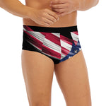 American Flag Wing Print Men's Briefs