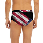 American Flag Wing Print Men's Briefs