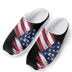 American Flag Wing Print Mesh Casual Shoes