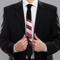 American Flag Wing Print Necktie