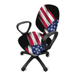 American Flag Wing Print Office Chair Cover