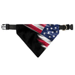 American Flag Wing Print Over The Collar Dog Bandana
