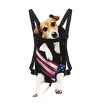 American Flag Wing Print Pet Carrier Backpack
