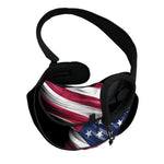 American Flag Wing Print Pet Sling Carrier