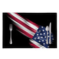 American Flag Wing Print Placemat