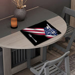 American Flag Wing Print Placemat