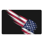 American Flag Wing Print Polyester Doormat