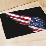 American Flag Wing Print Polyester Doormat