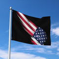 American Flag Wing Print Polyester Flag
