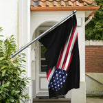American Flag Wing Print Polyester Flag