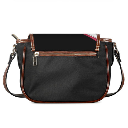 American Flag Wing Print Saddle Bag