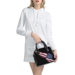 American Flag Wing Print Shoulder Handbag