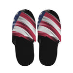 American Flag Wing Print Slippers
