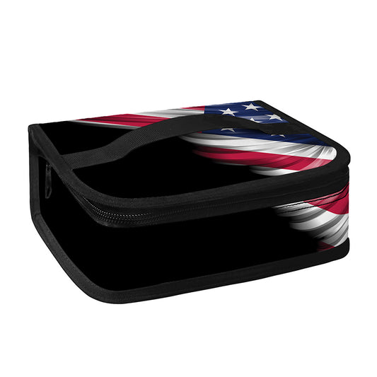 American Flag Wing Print Small Lunch Bag