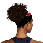 American Flag Wing Print Sports Headband