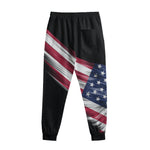 American Flag Wing Print Sweatpants