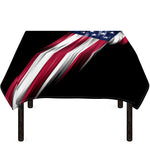 American Flag Wing Print Tablecloth