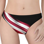 American Flag Wing Print Women's Thong