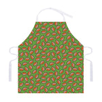 American Football Ball Pattern Print Adjustable Apron