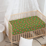American Football Ball Pattern Print Baby Crib Sheet
