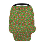 American Football Ball Pattern Print Baby Seat Cover