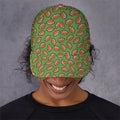 American Football Ball Pattern Print Baseball Cap