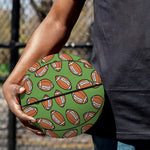 American Football Ball Pattern Print Basketball
