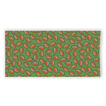 American Football Ball Pattern Print Beach Towel