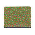 American Football Ball Pattern Print Bifold Wallet