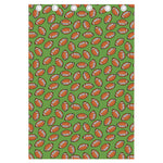 American Football Ball Pattern Print Curtain