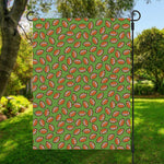 American Football Ball Pattern Print Garden Flag