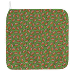 American Football Ball Pattern Print Hand Towel