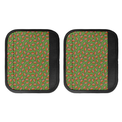 American Football Ball Pattern Print Handle Covers