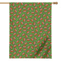 American Football Ball Pattern Print House Flag