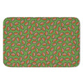 American Football Ball Pattern Print Indoor Door Mat