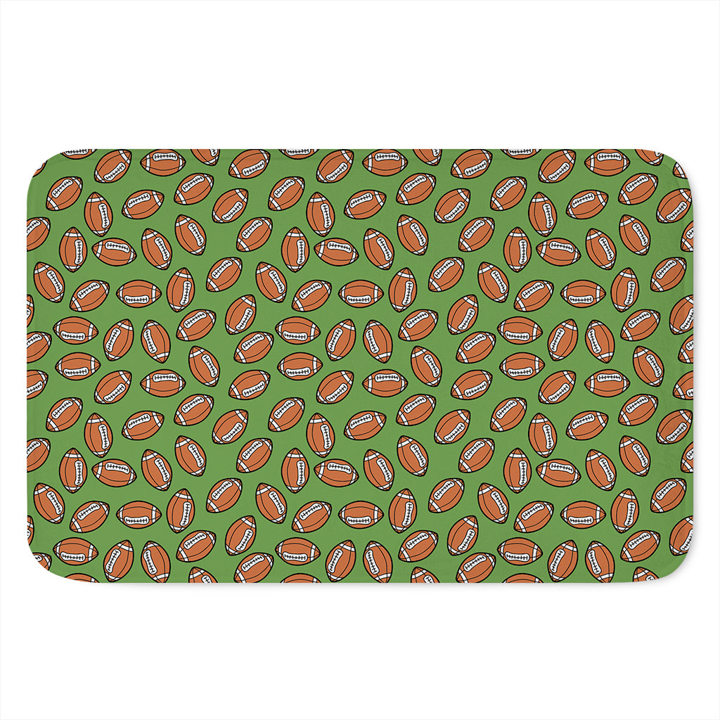 American Football Ball Pattern Print Indoor Door Mat