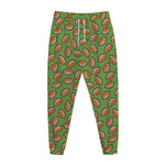 American Football Ball Pattern Print Jogger Pants