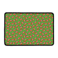 American Football Ball Pattern Print Kitchen Mat