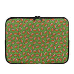 American Football Ball Pattern Print Laptop Sleeve