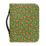 American Football Ball Pattern Print Leather Bible Cover
